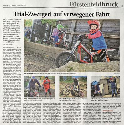 Merkur Online vom 24. Oktober 2016